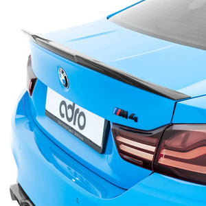 ADRO BMW F82 M4 Trunk Spoiler — detalj carbon weave