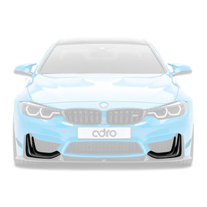 ADRO BMW F8X M3 M4 Front Air Duct Carbon Fiber — frontperspektiv