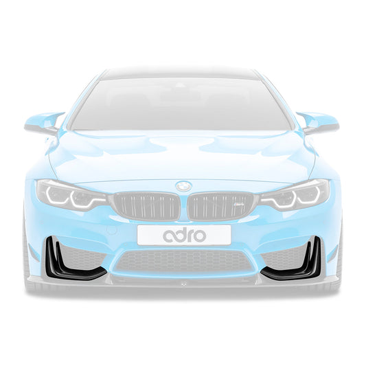 ADRO BMW F8X M3 M4 Front Air Duct Carbon Fiber — frontperspektiv