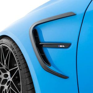 ADRO BMW F82 M4 F80 M3 Fender Cover — installert på bil