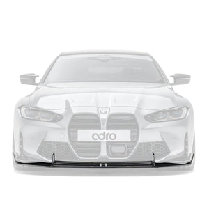ADRO BMW G8X M3 M4 Front Lip OEM Bumper Carbon Fiber — frontperspektiv