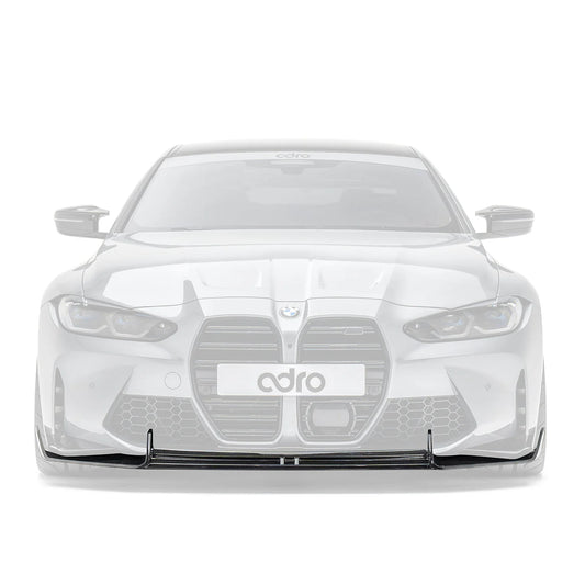 ADRO BMW G8X M3 M4 Front Lip OEM Bumper Carbon Fiber — frontperspektiv