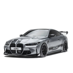 ADRO BMW G8X M3 M4 Front Lip — 3/4 frontperspektiv
