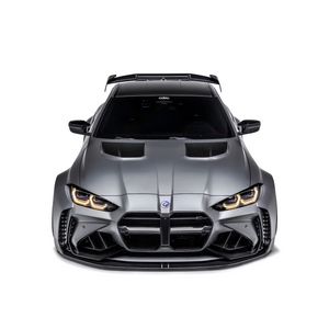 ADRO BMW G8X M3 M4 Hood V1 — 3/4 perspektiv