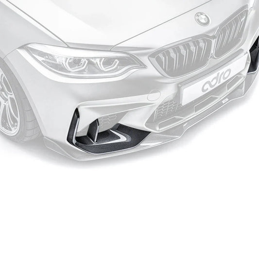 ADRO BMW F87 M2 Upper Air Duct Carbon Fiber — frontperspektiv