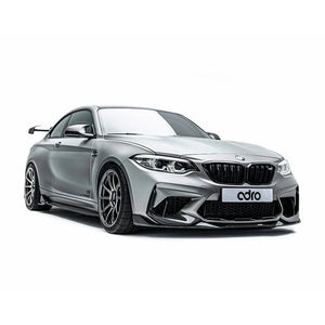 ADRO BMW F87 M2 Upper Air Duct — installert på bil