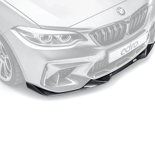 ADRO BMW F87 M2 Lower Front Lip Carbon Fiber — frontperspektiv