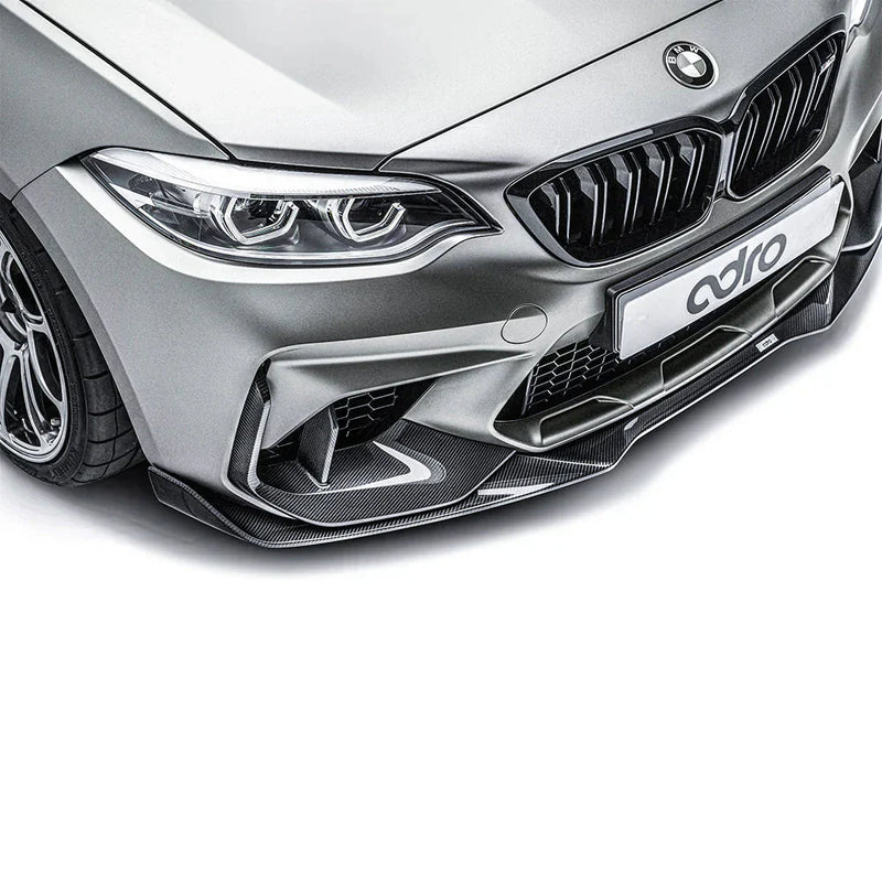ADRO BMW F87 M2 Lower Front Lip — sideperspektiv