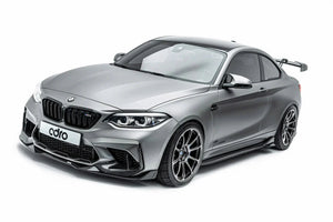ADRO BMW F87 M2 Lower Front Lip — nærbilde wet carbon finish