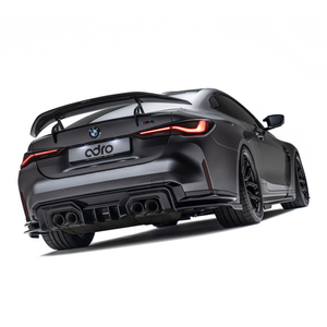 ADRO BMW G82 M4 Rear Diffuser — detalj quad-eksos