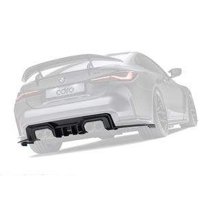 ADRO BMW G82 M4 Rear Diffuser — carbon fiber finish