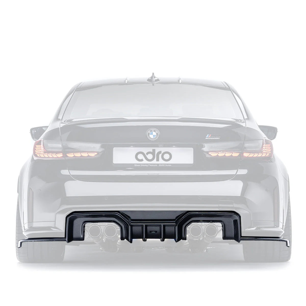 ADRO PrePreg Carbon Diffuser - BMW G80/G81 M3