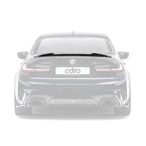 ADRO BMW G20 M340i G80 M3 LCI Trunk Spoiler V1 — bakperspektiv