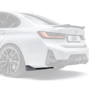 ADRO BMW G20 M340i LCI Rear Winglets Carbon Fiber — sideperspektiv