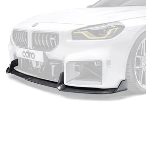 ADRO BMW G87 M2 Front Lip Prepreg Carbon Fiber — frontperspektiv