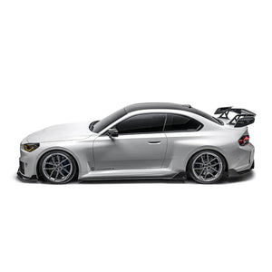 ADRO BMW G87 M2 Front Lip — 3/4 perspektiv