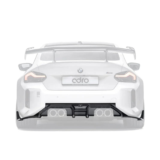 ADRO BMW G87 M2 Rear Diffuser V1 Carbon Fiber — bakperspektiv