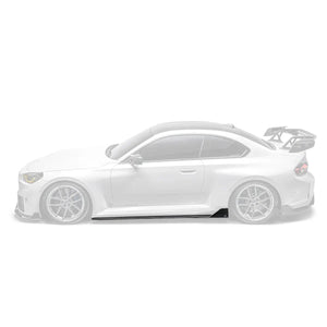 ADRO BMW G87 M2 Side Skirts V1 Carbon Fiber — sideperspektiv