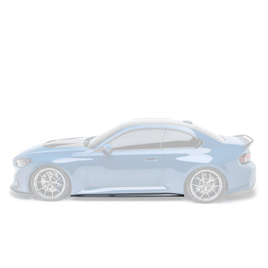 ADRO BMW G87 M2 Side Skirts V2 Carbon Fiber — sideperspektiv