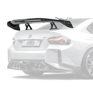 ADRO BMW G87 M2 AT-R3 Swan Neck Wing Curved — bakperspektiv
