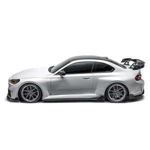 ADRO BMW G87 M2 AT-R3 Swan Neck Wing — sideperspektiv
