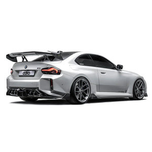ADRO BMW G87 M2 AT-R3 Swan Neck Wing — endplate detalj