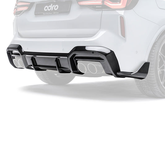 ADRO BMW F97 X3M Rear Diffuser Carbon Fiber — bakperspektiv
