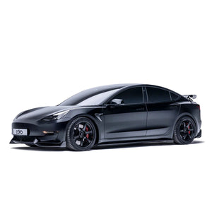 ADRO Tesla Model 3 Front Lip V2 — 3/4 perspektiv