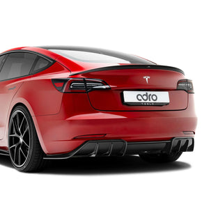 ADRO Tesla Model 3 Full Body Kit — Archive Deal (Front Lip, Side Skirts, Diffuser, Spoiler)
