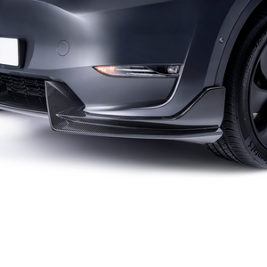 ADRO Tesla Model Y Front Lip V1 — installert på bil