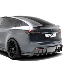 ADRO Tesla Model Y Rear Diffuser V1 — 3/4 perspektiv