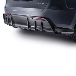 ADRO Tesla Model Y Rear Diffuser V1 — installert på bil