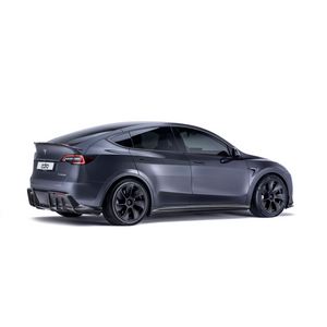 ADRO Tesla Model Y Side Skirts V1 — installert på bil
