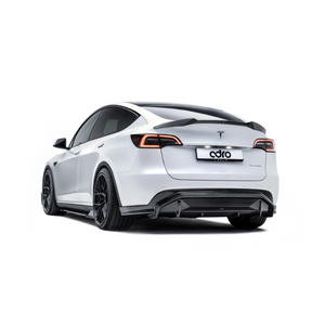 ADRO Tesla Model Y Spoiler V2 — 3/4 perspektiv