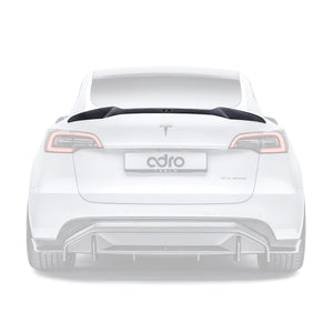 ADRO Tesla Model Y Spoiler V2 Carbon Fiber — bakperspektiv