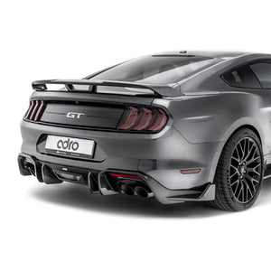 ADRO Ford Mustang GT S550 Rear Diffuser — detalj carbon weave