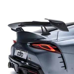 ADRO Toyota GR Supra AT-R2 Swan Neck Wing — endplate detalj