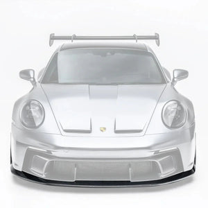 ADRO Porsche 992 GT3 Lower Front Lip — frontperspektiv