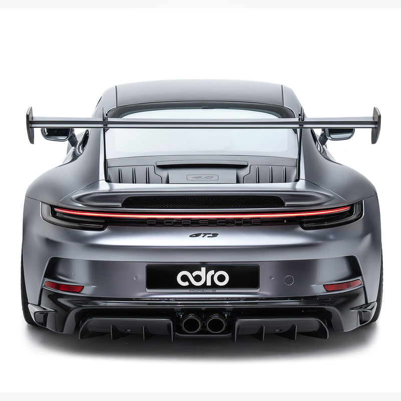 ADRO Porsche 992 GT3 AT-P Swan Neck Wing — bakperspektiv