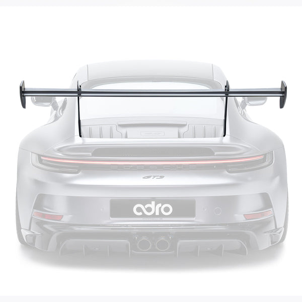 ADRO Porsche 992.1 GT3 AT-P Swan Neck Wing — Prepreg Carbon Fiber