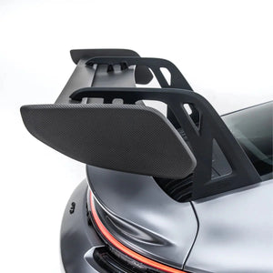 ADRO Porsche 992 GT3 AT-P Swan Neck Wing — swan neck montering detalj