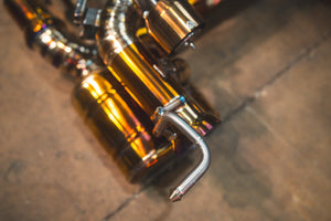 Valvetronic Designs Spjeldstyrt Eksosanlegg – Ferrari 458 Speciale / Aperta (F1 Titanium)