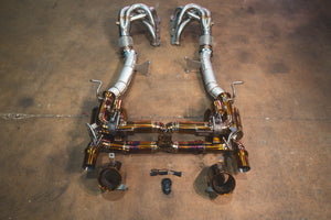 Valvetronic Designs Spjeldstyrt Eksosanlegg – Ferrari 458 Speciale / Aperta (F1 Titanium)