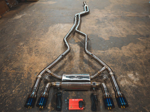 Valvetronic Designs Spjeldstyrt Eksosanlegg – BMW M2 F87 N55 (2016–2018)