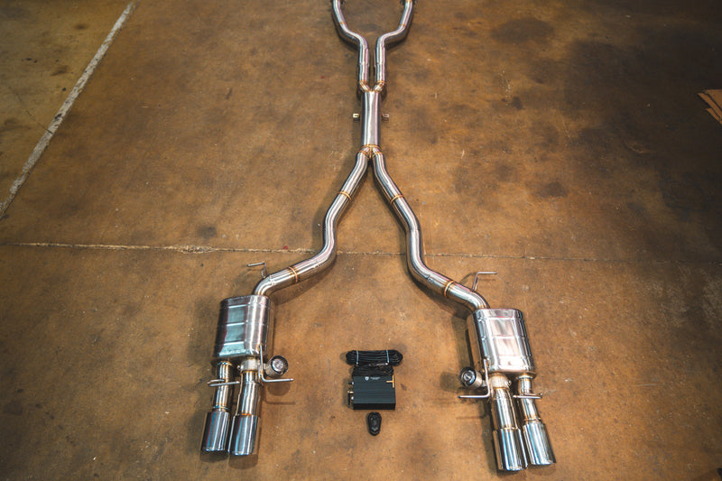 Valvetronic Designs Spjeldstyrt Eksosanlegg – BMW M5 E60 (S85 V10)