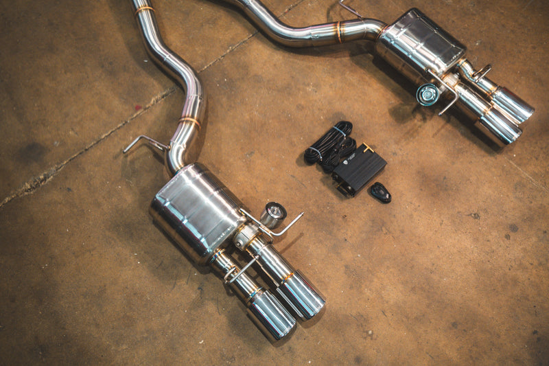 Valvetronic Designs Spjeldstyrt Eksosanlegg – BMW M5 E60 (S85 V10)