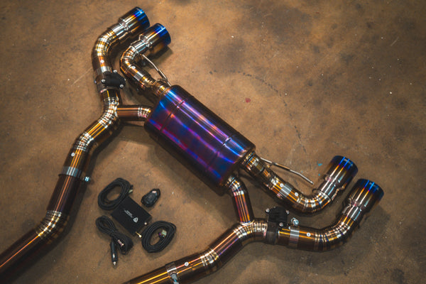 Valvetronic Designs Spjeldstyrt Eksosanlegg – BMW M5 F90 (S63 V8 Titanium)