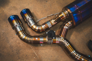 Valvetronic Designs Spjeldstyrt Eksosanlegg – BMW M5 F90 (S63 V8 Titanium)