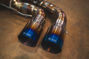Valvetronic Designs Spjeldstyrt Eksosanlegg – BMW M5 F90 (S63 V8 Titanium)
