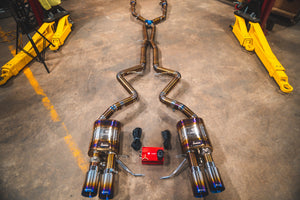 Valvetronic Designs Spjeldstyrt Titanium Eksosanlegg – BMW M3 E90, E92, E93 (S65 V8)